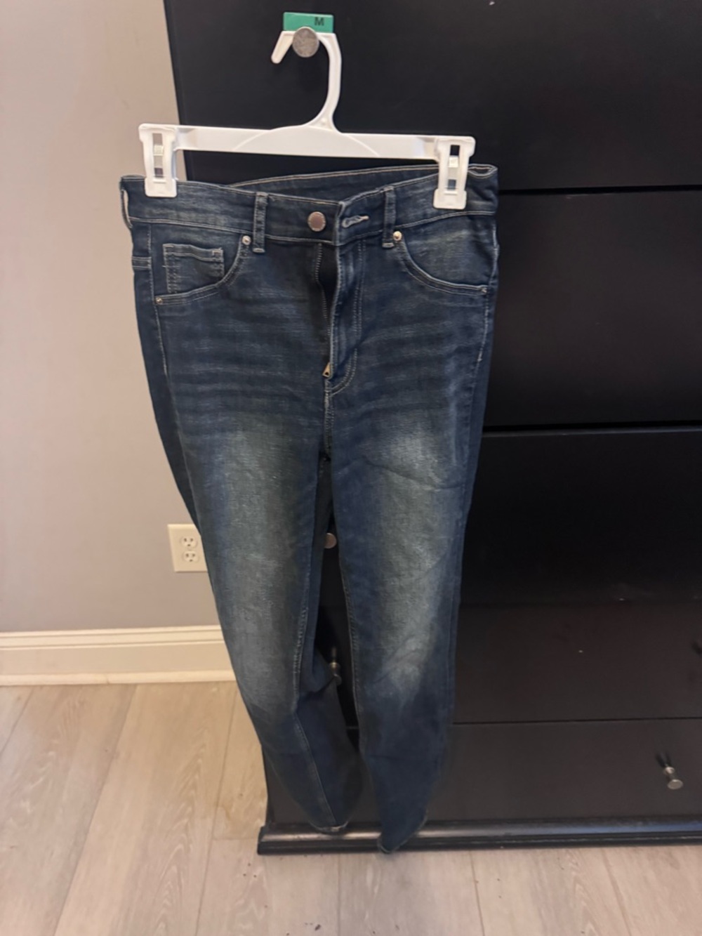 Women's Dark Wash Blue Jeans